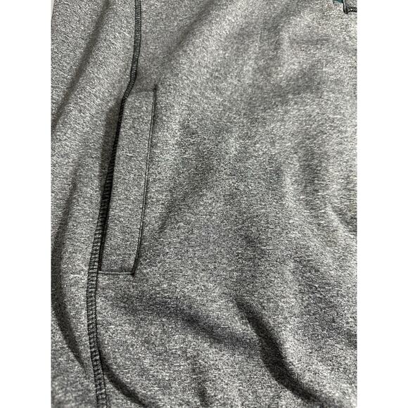 NFL Team Apparel: Philadelphia Eagles Women's 1/4 Zip Pullover Fleece Jacket 2XL - Picture 7 of 10